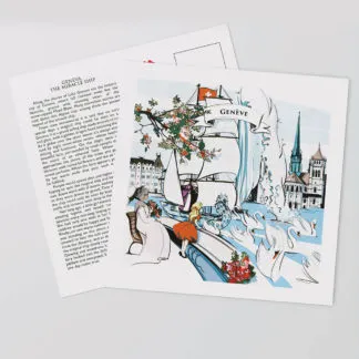 Genf Postkarten