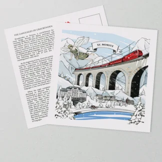 St. Moritz postkarten