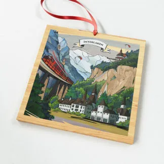 Interlaken Christmas Ornament